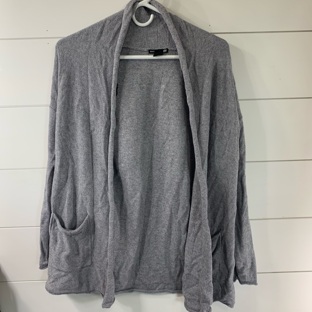 H&M Light Grey Cardigan